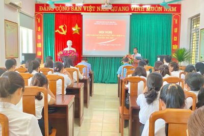 HỘI NGHỊ TRIỂN KHAI NHIỆM VỤ NĂM HỌC 2024-2025