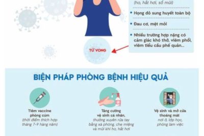 Tăng cường phòng, chống dịch bệnh cúm mùa và các bệnh lây truyền qua đường hô hấp