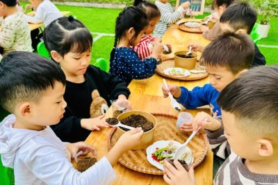 HOẠT ĐỘNG TRẢI NGHIỆM: BÉ TRỒNG HÀNH  LỚP 5TA2