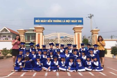 Những hình ảnh học sinh 5 tuổi trước ngày lễ tri ân học sinh 5 tuổi ra trường.