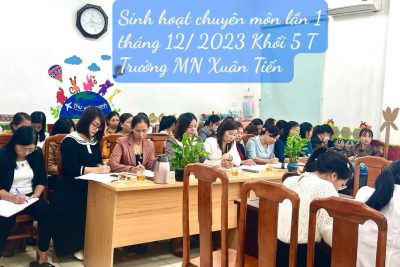 Một số hình ảnh sinh hoạt chuyên môn khối 5 tuổi có sự tham gia của lãnh đạo Phòng GD$ĐT và giáo viên khối 5 tuổi của miền 3.