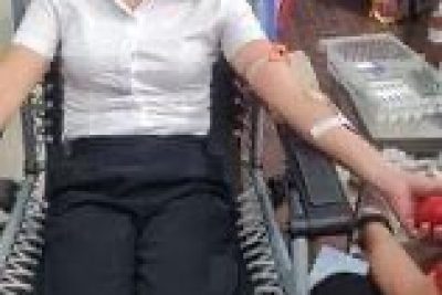 Cán bộ giáo viên nhân viên trường mầm non Xuân Tiến hưởng ứng ngày hội ”NHỨNG GIỌT MÁU HỒNG NĂM 2023”