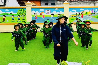 TRẢI NGHIỆM Ý NGHĨA – BÉ LÀM CHIẾN SĨ TÍ HON